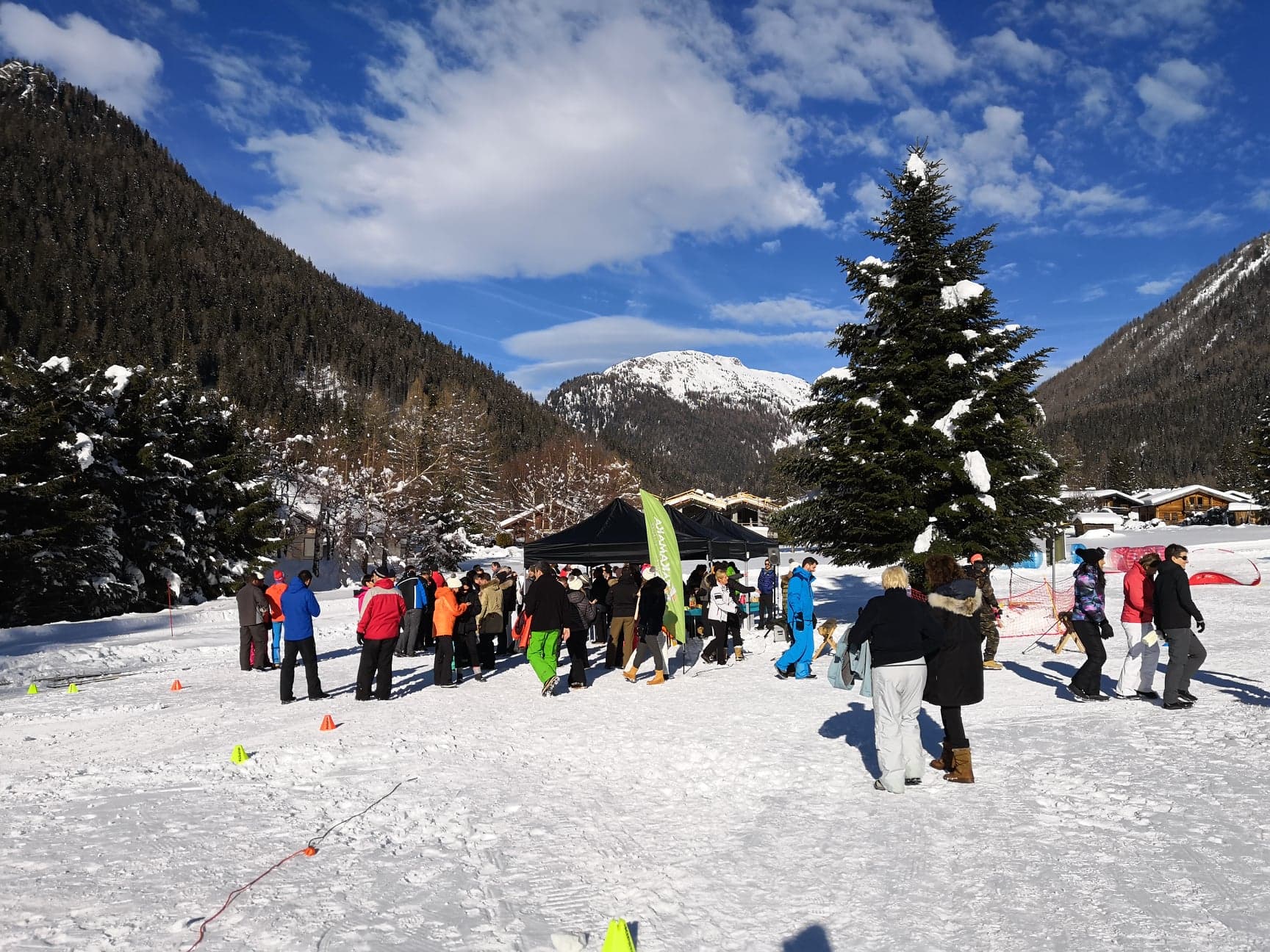 Teambuilding crazy games chamonix
